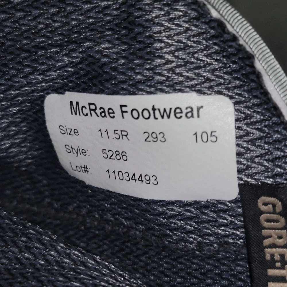 McRae AF Temp Weather Made In USA 6AFG Mens Green Tactical Boots 11.5R Gore-tex